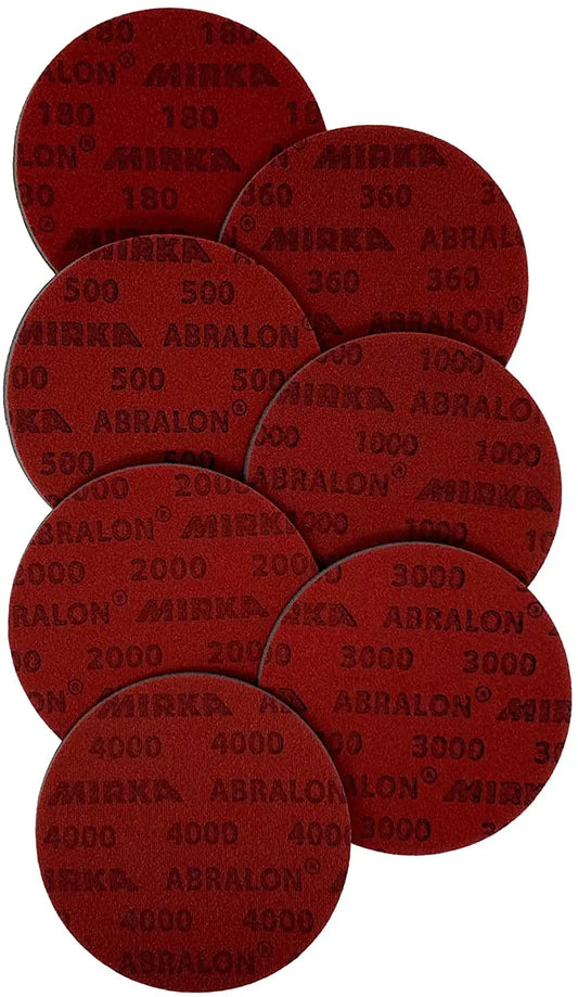 Mirka Abralon Sandpaper  125mm Grip
